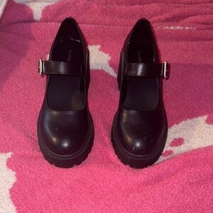Madden Girl Black Platform Shoes